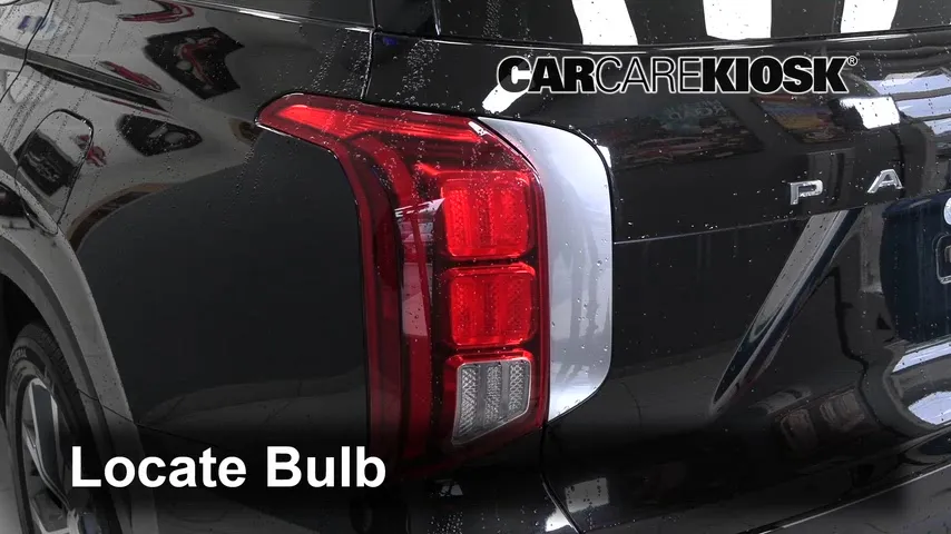 2020 Hyundai Palisade SEL 3.8L V6 Éclairage Feux de position arrière (remplacer ampoule)